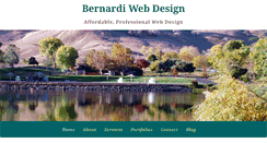 Desktop Screenshot of bernardiwebdesign.net